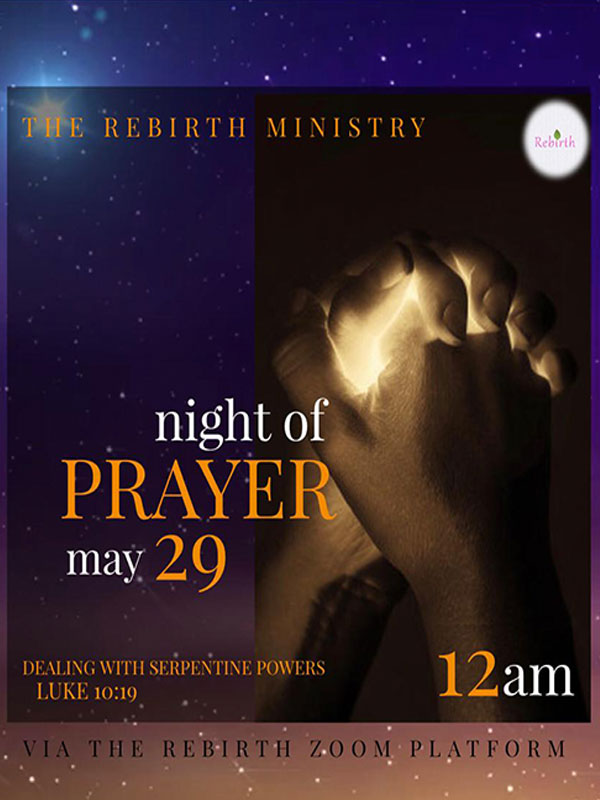 Rebirth - night of prayer